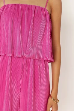Jillian Plisse Jumpsuit
