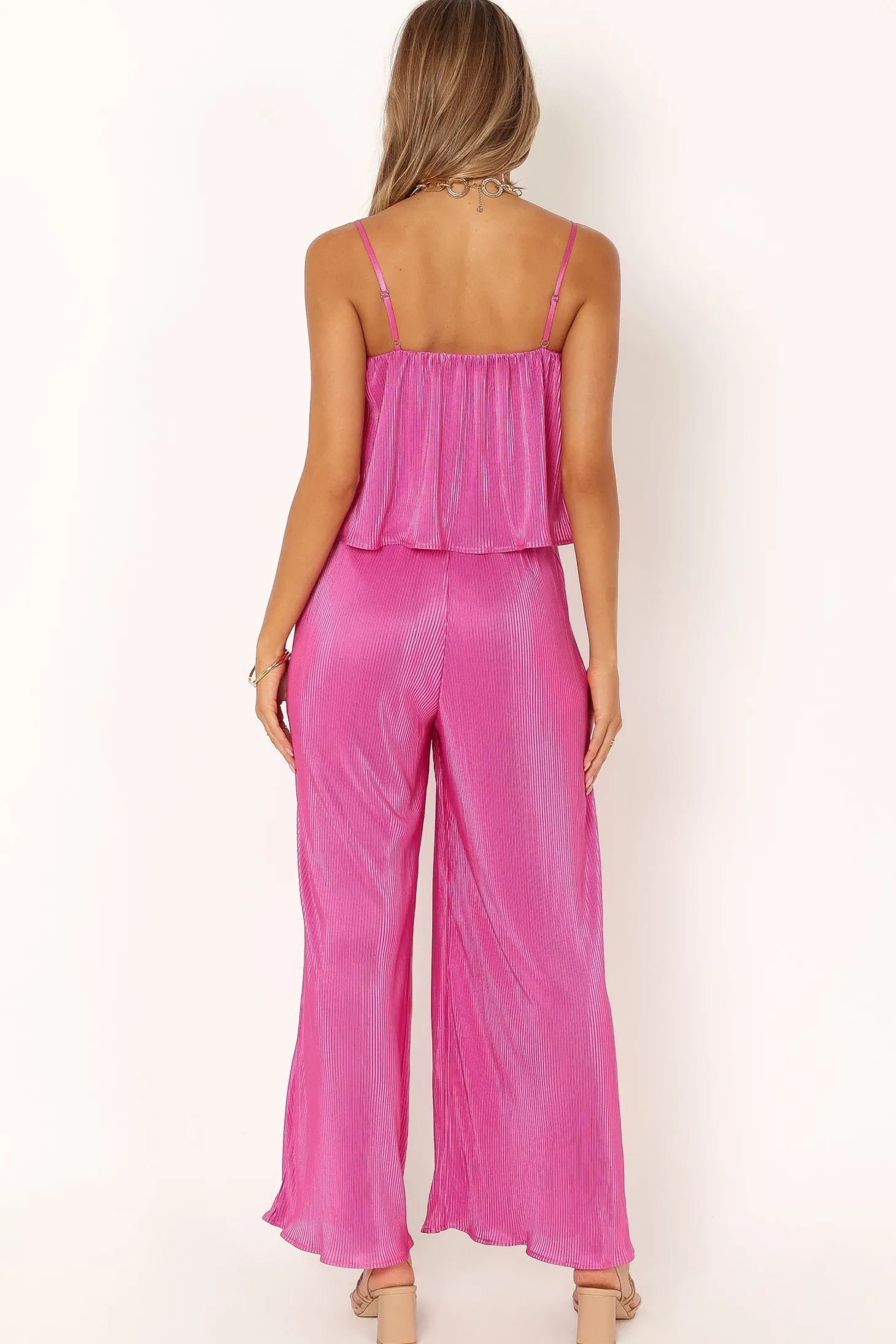 Jillian Plisse Jumpsuit