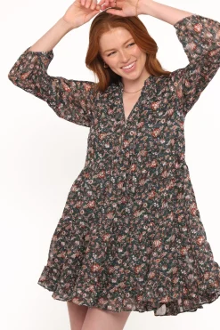 Jinny Long Sleeve Mini Dress