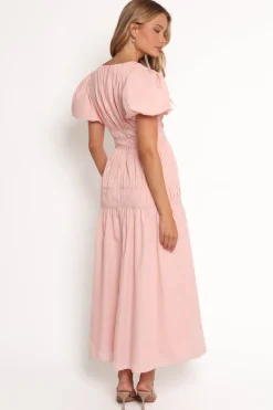 Joedy Puff Sleeve Midi Dress