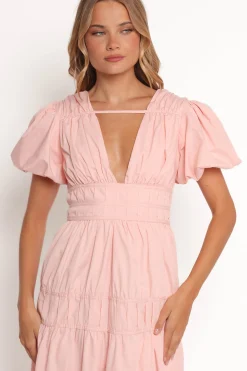 Joedy Puff Sleeve Midi Dress