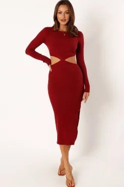 Jonah Long Sleeve Midi Dress