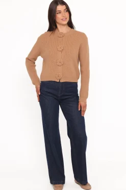 Jones Rosette Cardigan