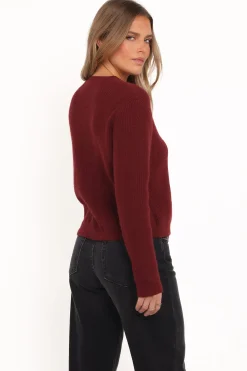 Jones Rosette Cardigan