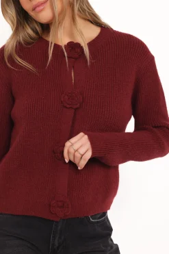 Jones Rosette Cardigan