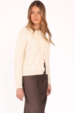 Jones Rosette Cardigan