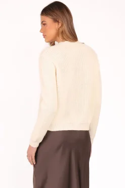 Jones Rosette Cardigan