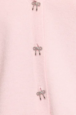 Josey Bow Button Cardigan