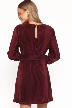 Joy Plisse Mini Dress