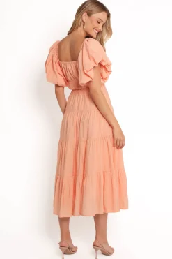 Julie Off Shoulder Midi Dress