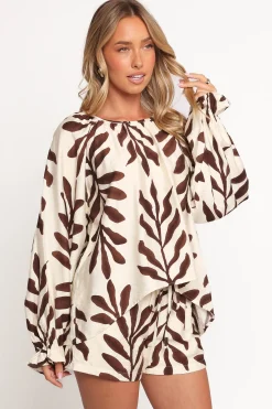 July Long Sleeve Smock Top