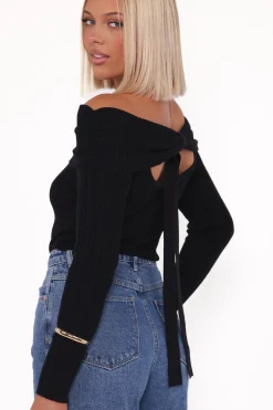 Junia Tie Back Knit Top