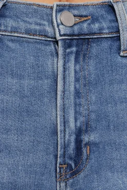Just Black Cuffed Wide Leg Jean