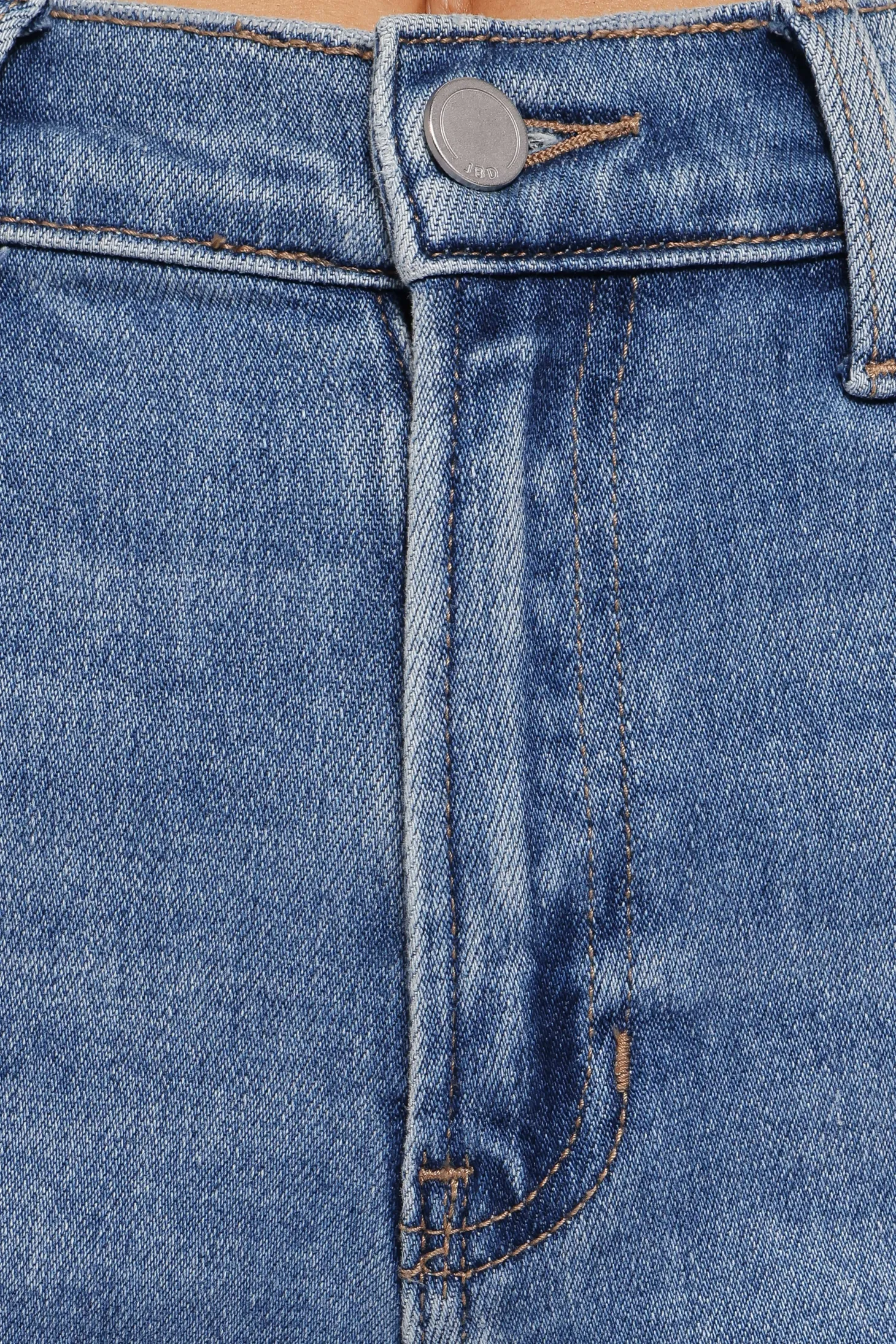 Just Black Cuffed Wide Leg Jean