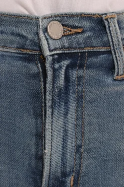 Just Black Distressed Slim Leg Jean