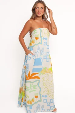 Kaelani Strapless Maxi Dress