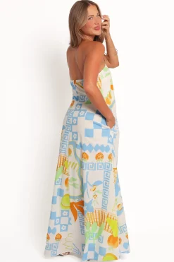 Kaelani Strapless Maxi Dress