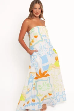 Kaelani Strapless Maxi Dress