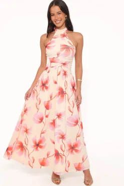 Kaira Halterneck Maxi Dress