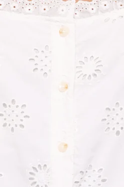 Kairi Eyelet Top