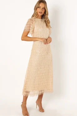 Kala Textured Maxi Dress