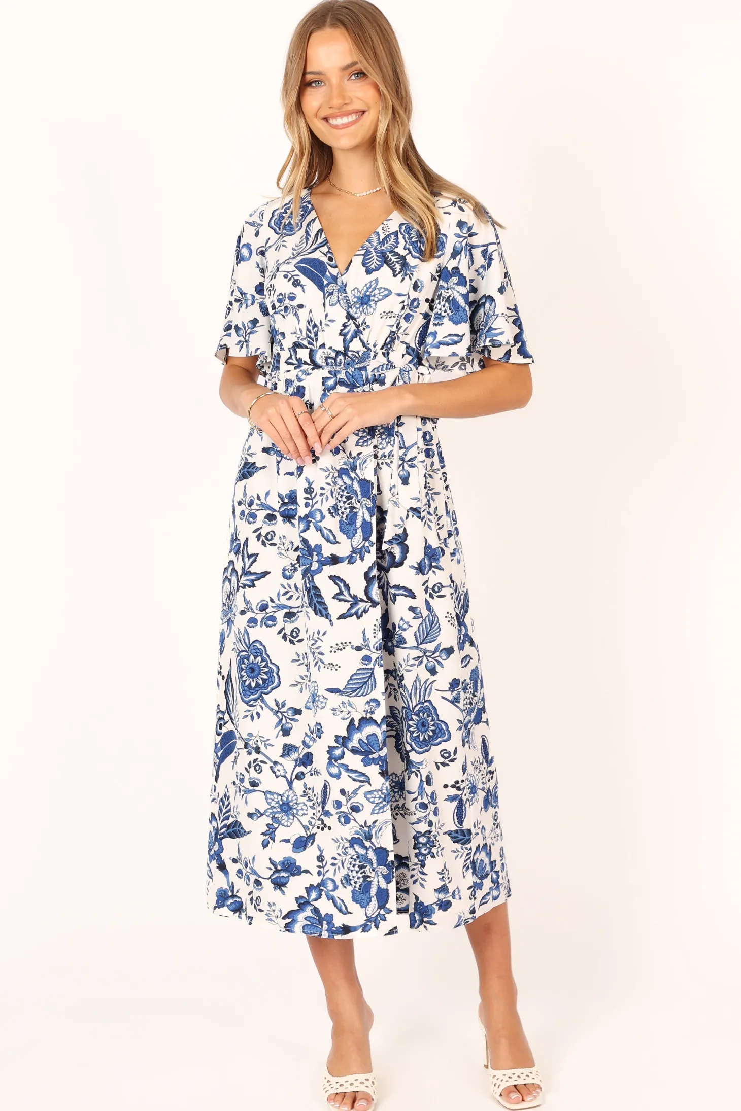 Kaleen Midi Wrap Dress