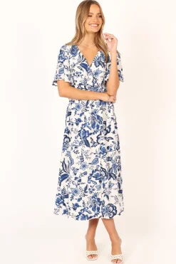 Kaleen Midi Wrap Dress