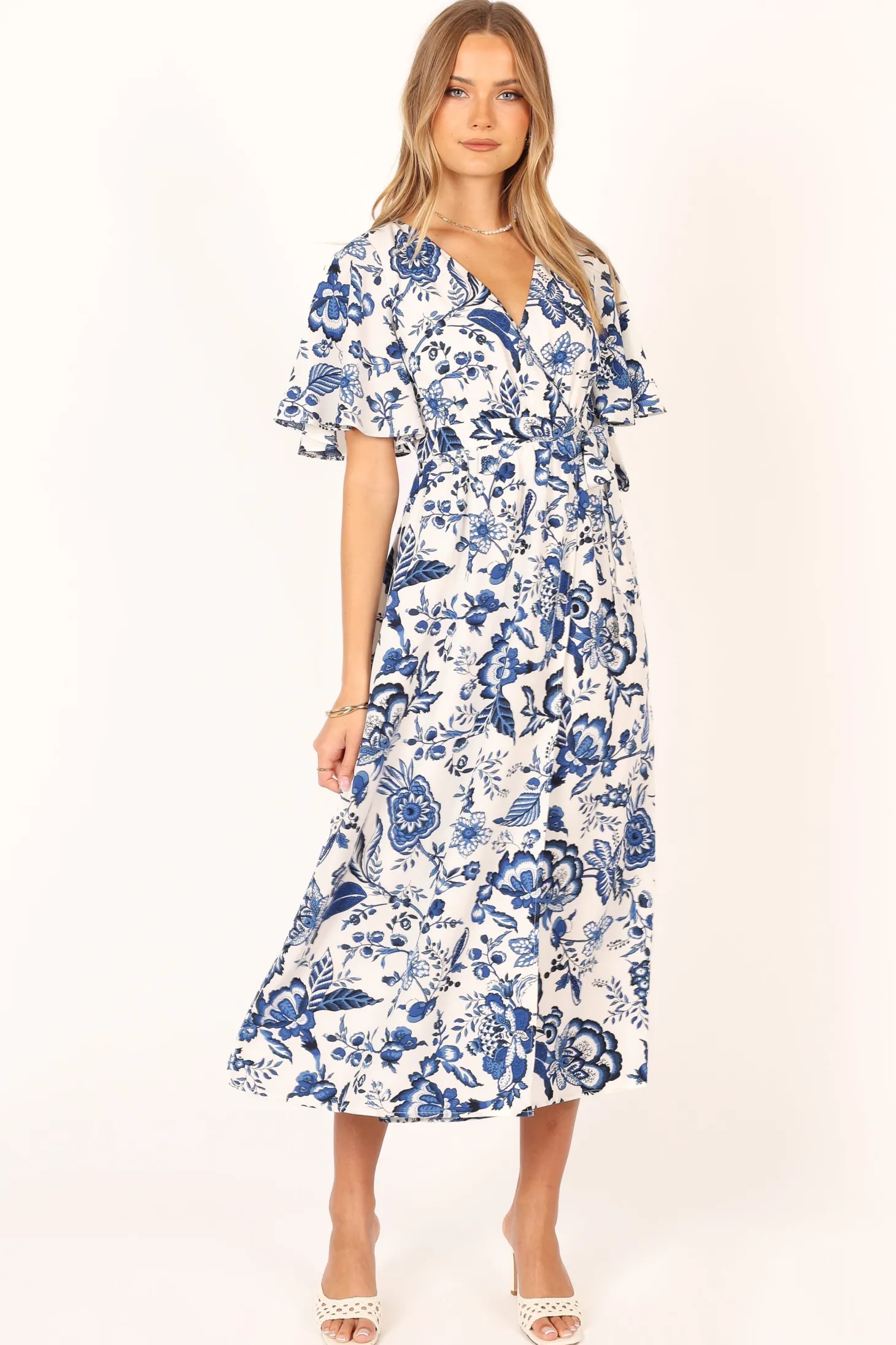 Kaleen Midi Wrap Dress