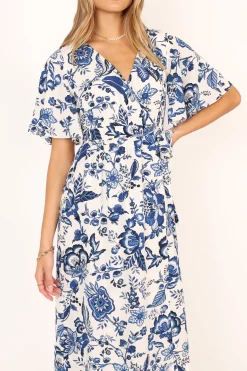 Kaleen Midi Wrap Dress