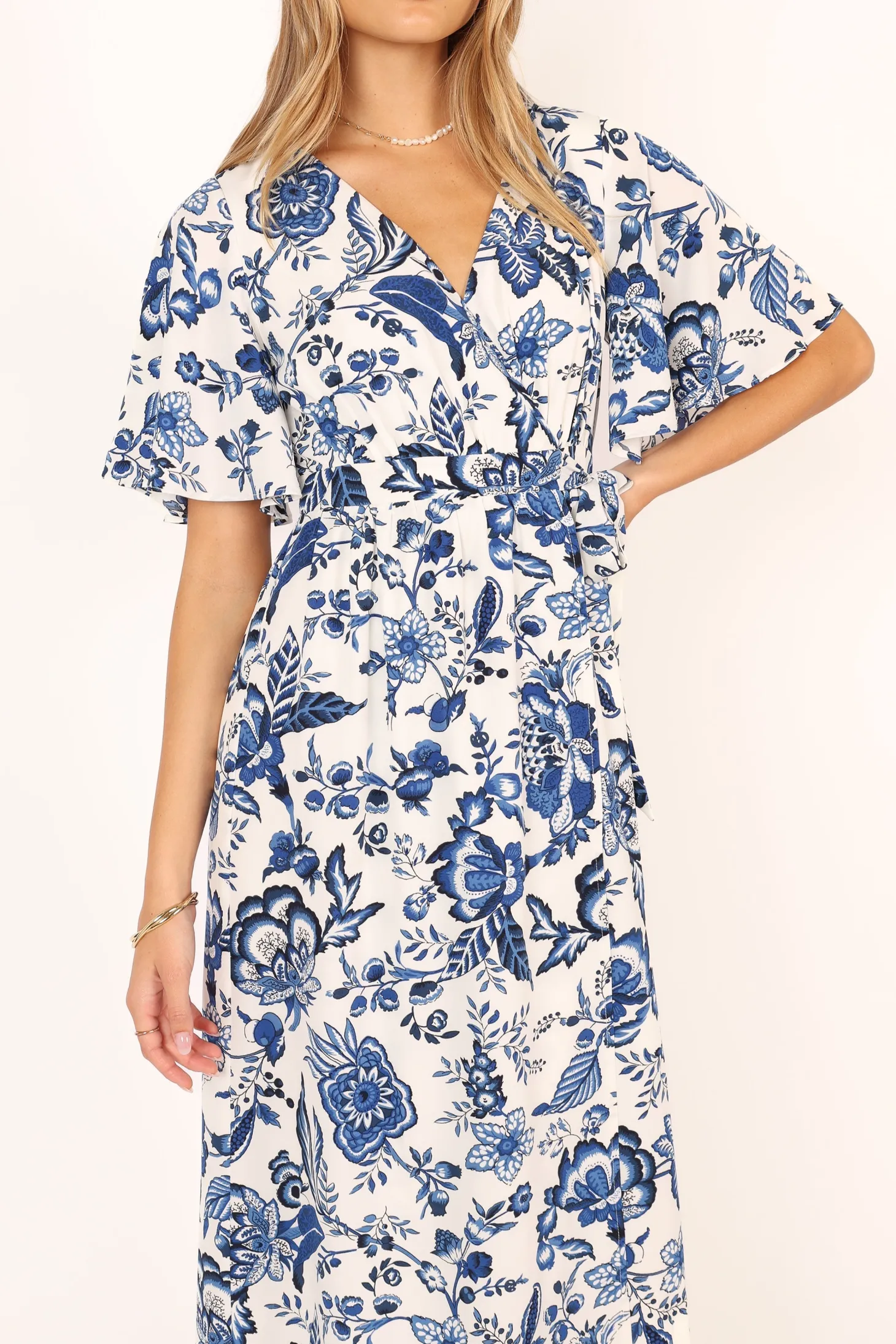 Kaleen Midi Wrap Dress