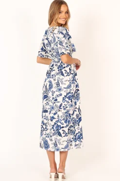 Kaleen Midi Wrap Dress