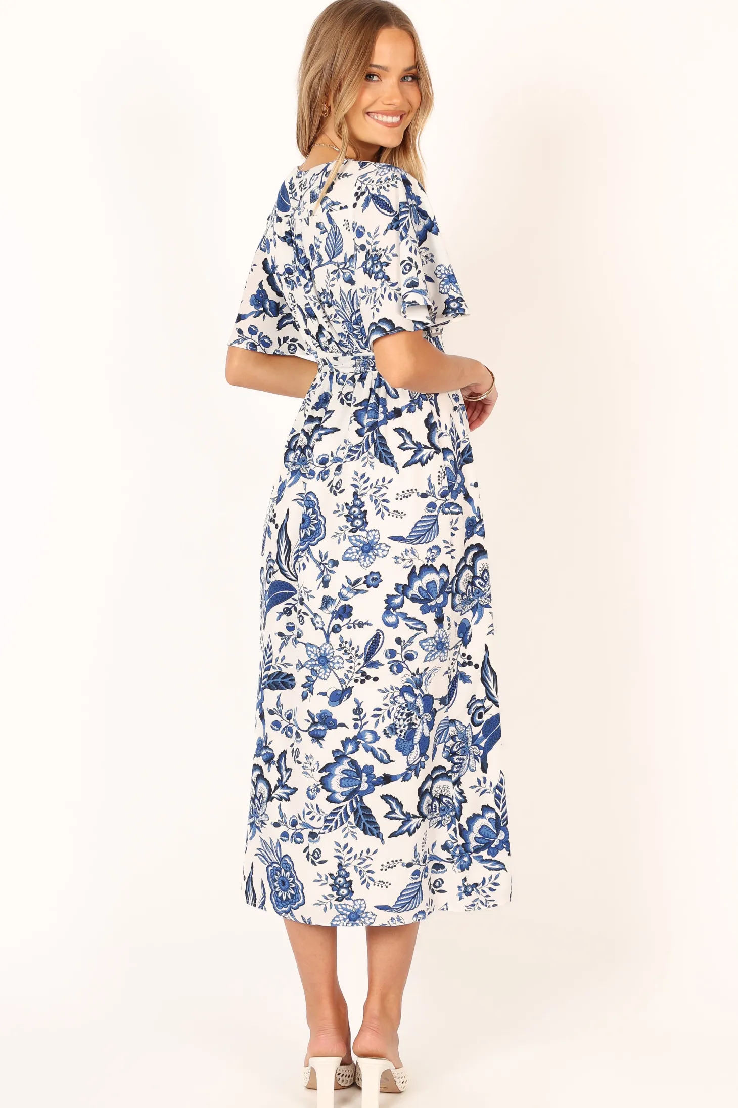 Kaleen Midi Wrap Dress