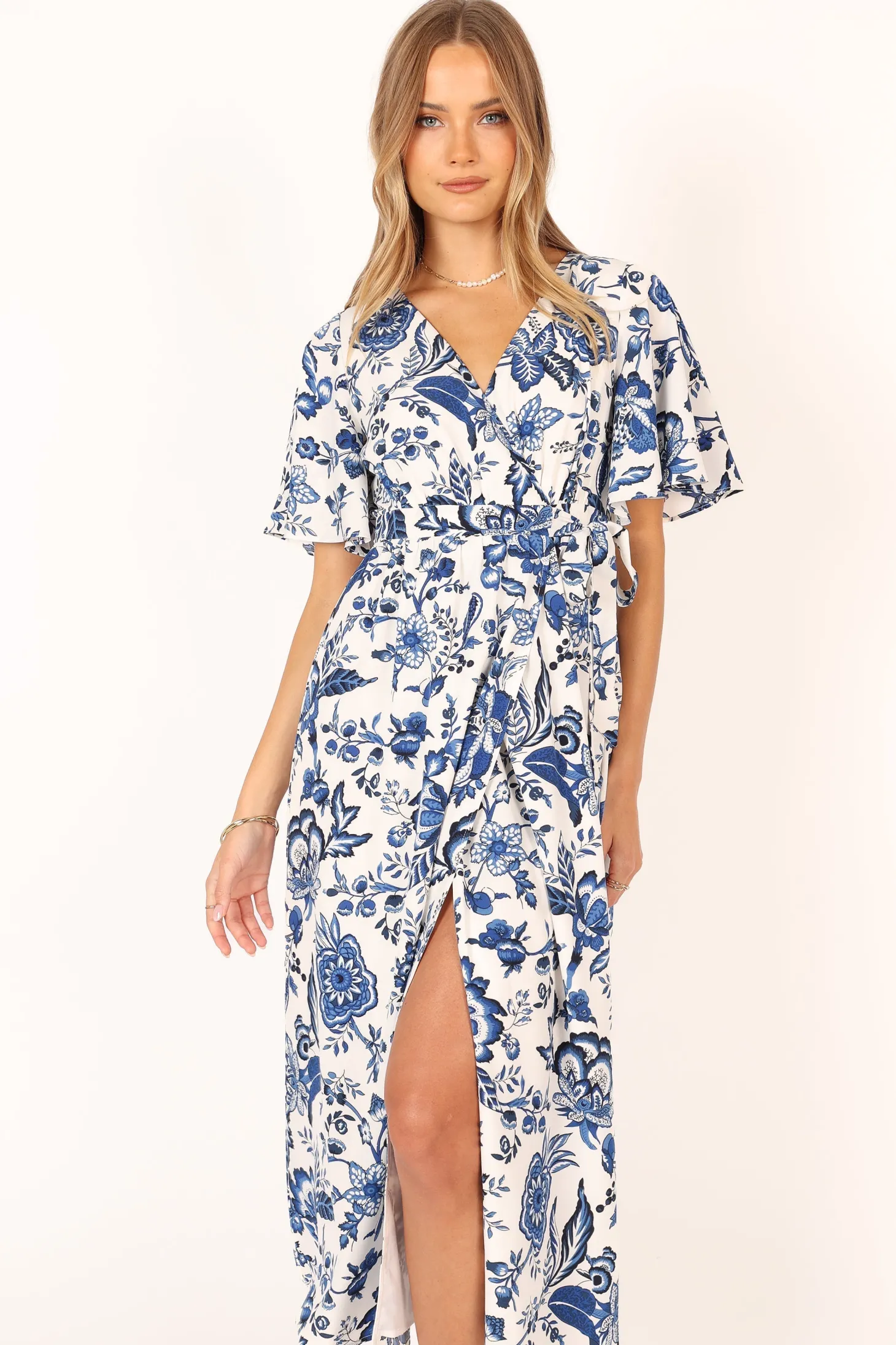 Kaleen Midi Wrap Dress