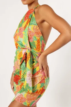 Kalena Halterneck Mini Dress