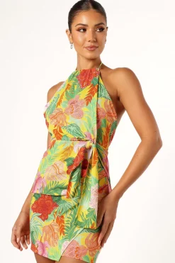 Kalena Halterneck Mini Dress