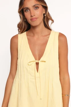 Kallie Tie Front Romper