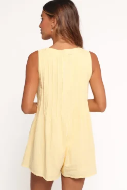 Kallie Tie Front Romper