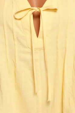 Kallie Tie Front Romper