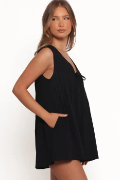 Kallie Tie Front Romper