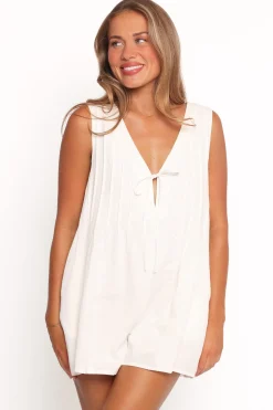 Kallie Tie Front Romper