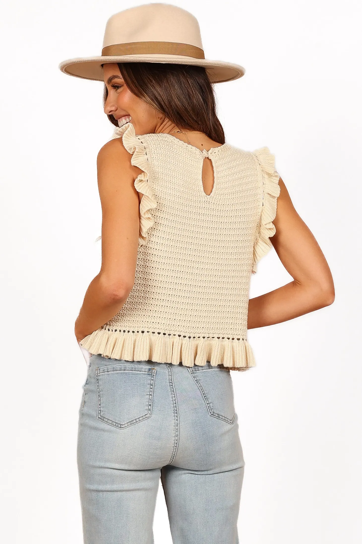 Katia Frill Knitted Top