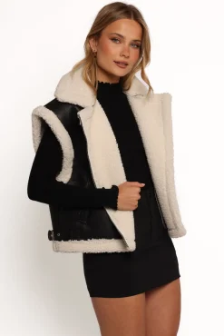 Kayden Faux Shearling Lined Vest