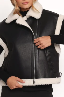 Kayden Faux Shearling Lined Vest