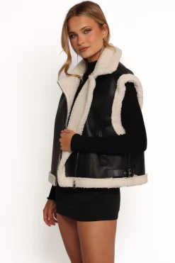 Kayden Faux Shearling Lined Vest