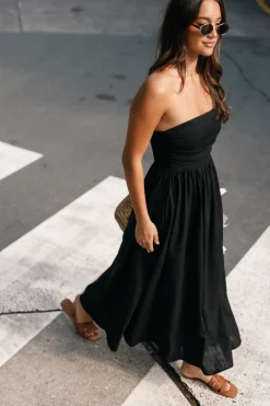 Kayt Strapless Dress