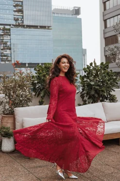Keani Long Sleeve Maxi Dress