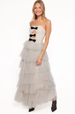 Kelari Strapless Midi Dress
