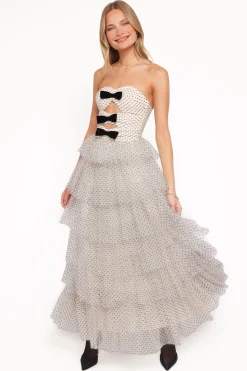 Kelari Strapless Midi Dress