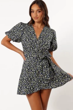Kenn Wrap Mini Dress