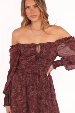 Keziah Long Sleeve Maxi Dress